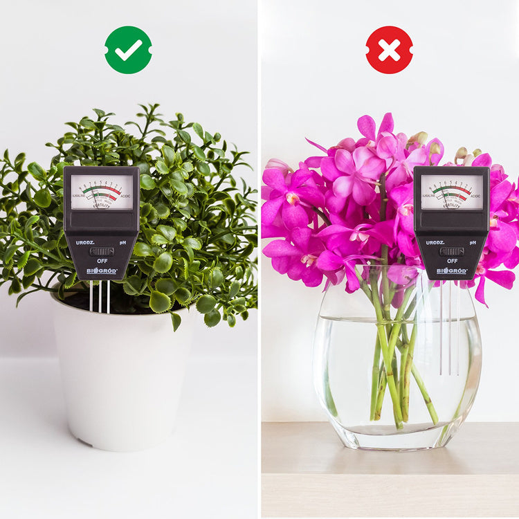 Biogarden pH meter / soil fertility acidometer