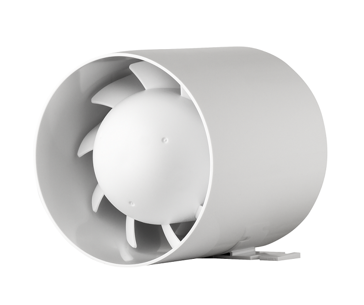 airRoxy quiet (silent) axial-duct fan 150mm 257m3