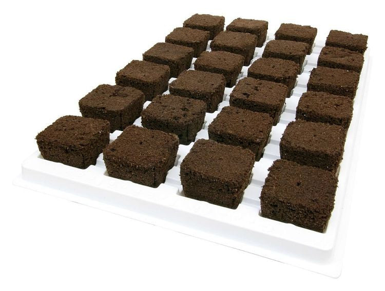 Growth Technology Root Riot 24 cubes tray - organic starter cubes for seeds and cuttings