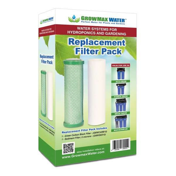 GrowMax set of interchangeable filters ECO, POWER,MEGA,MAXQ