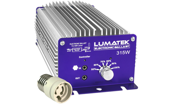 LUMATEK 315W CMH CONTROLLABLE BALLAST + E40 Adaptor