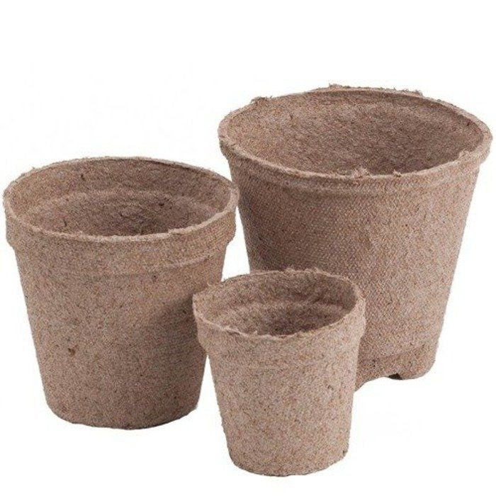 Peat pots Jiffy Pot for seedlings - 10 pcs, 10x9 cm