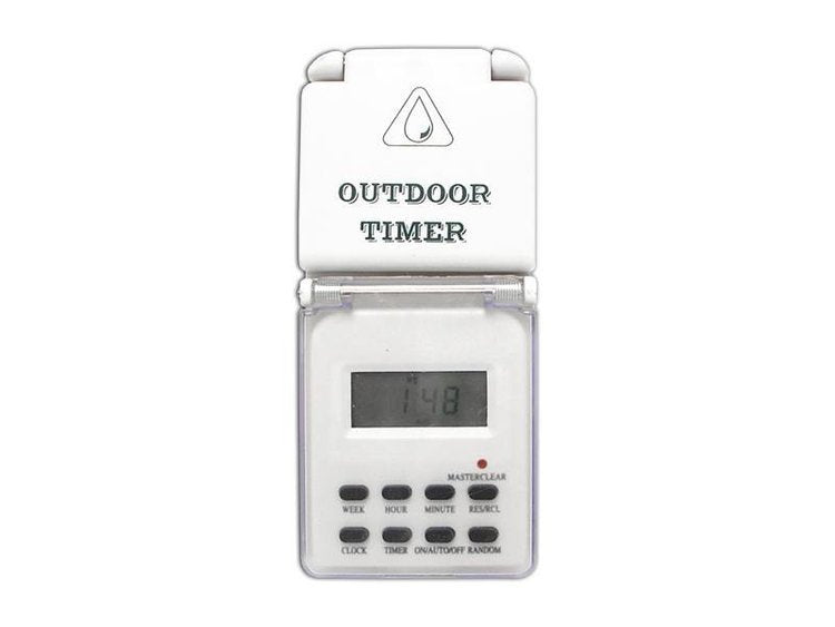 Digital Timer Switch IP44 DT06 - electronic timer - for outdoor usage
