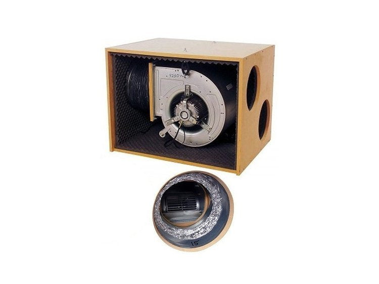 AirFan SoftBox - radial silenced fan 2x200mm 750m3 / h