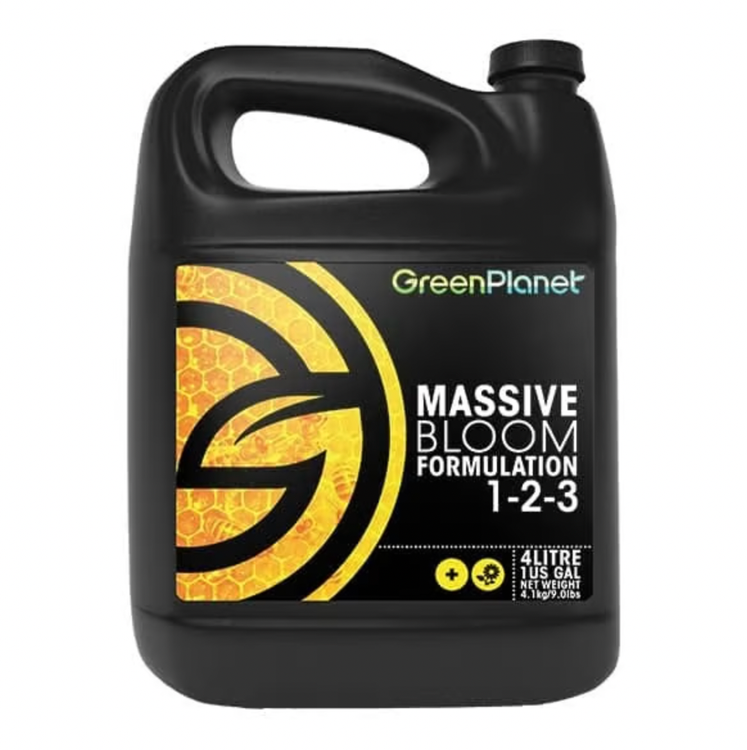 Green Planet Massive Bloom 1L - organic flowering nutrient that is enriched with all the vital micronutrients