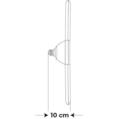 LED grow bulb Agrolite 430 E27 120W -- CFL lamp replacement!