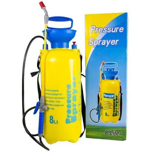 Pressure watering sprayer 8L