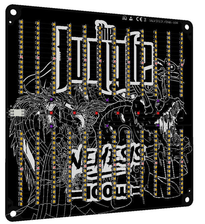 OUTLET Grow The Jungle The Jackson NEMESIS 100W LED Grow Lamp Dimmable LM282B + PRO + Osram + 660nm + 405nm OUTLET