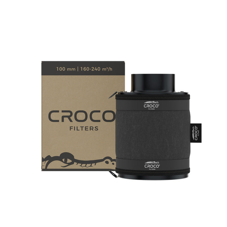 Carbon filter Croco Black 160-240 m³/h fi 100mm