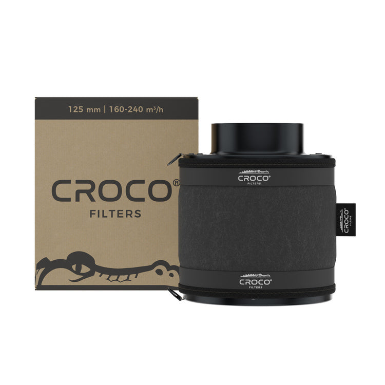 Carbon filter Croco Black 160-240 m³/h fi 125mm