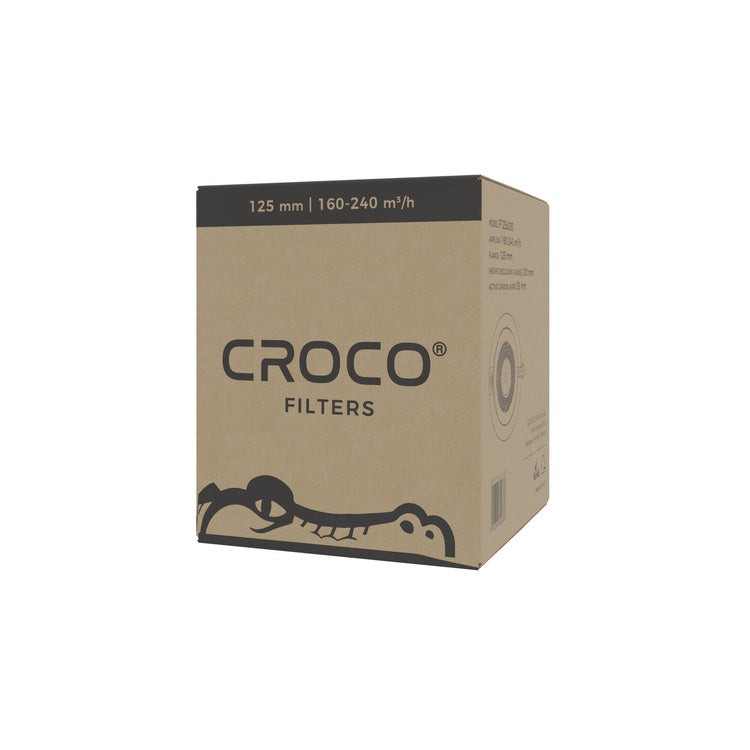 Carbon filter Croco Black 160-240 m³/h fi 125mm