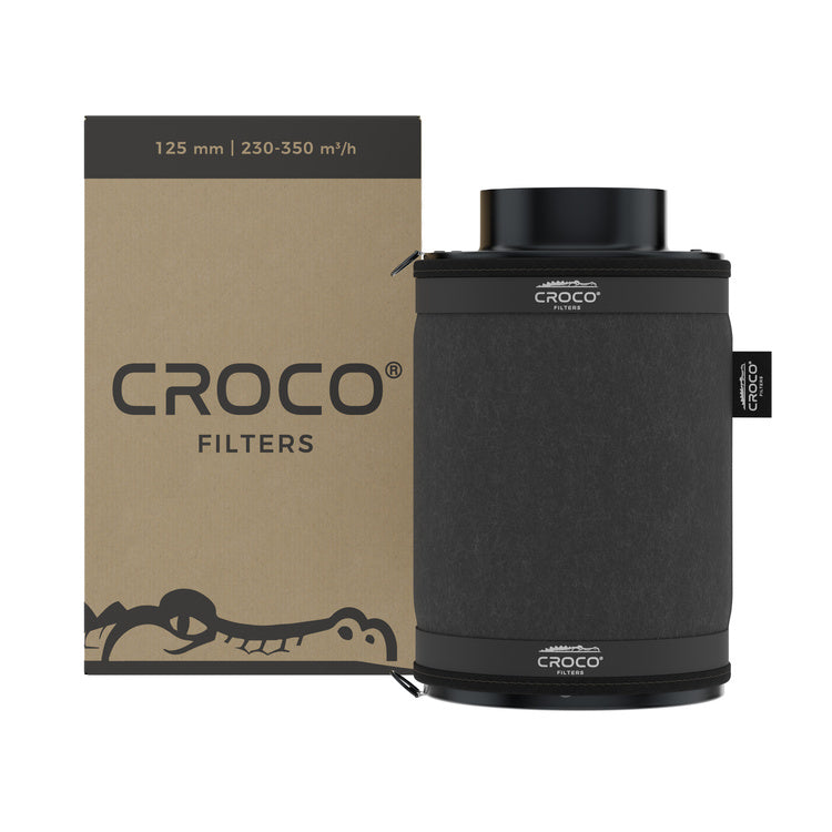 Carbon filter Croco Black 230-350 m³/h fi 125mm