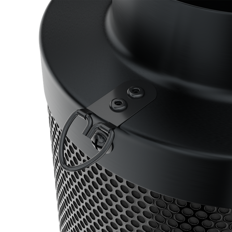 Carbon filter Croco Black 420-680 m³/h fi 150mm