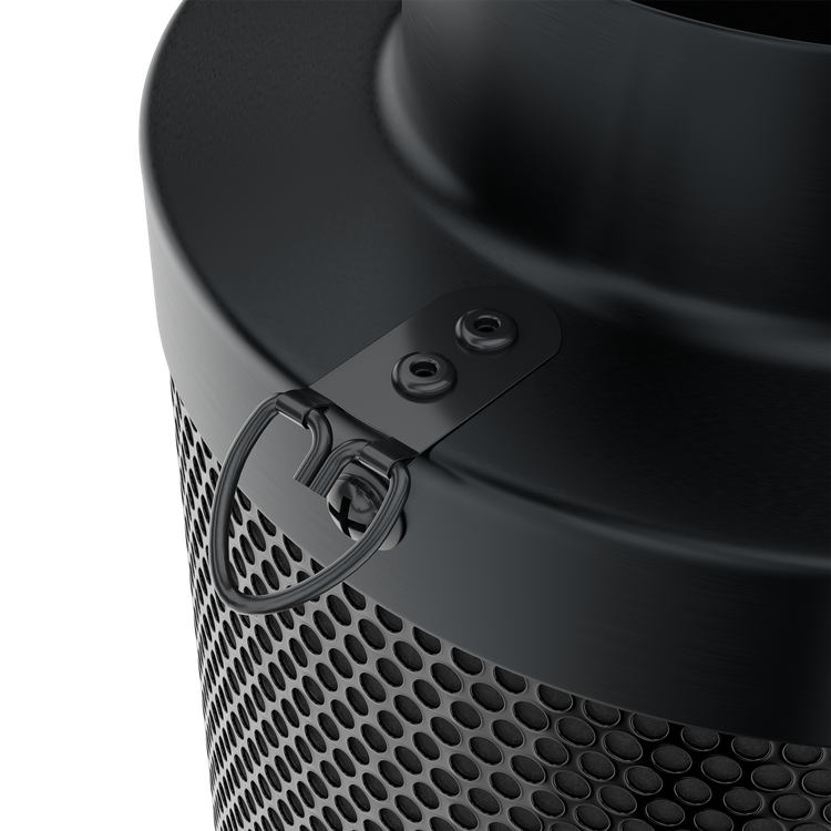 Carbon filter Croco Black 420-680 m³/h fi 150mm