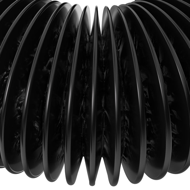Croco Duct 150mm 2m - black 4 layer light-tite duct