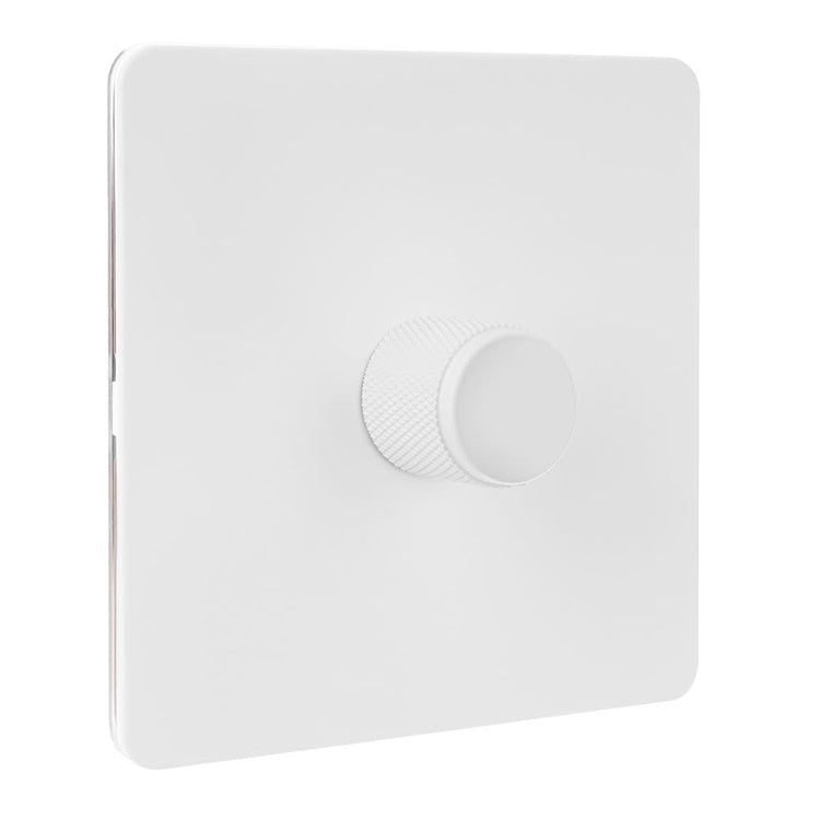 VERTICANA® WALL DIMMER 1-WAY WHITE - wall-mounted dimmer, single switch