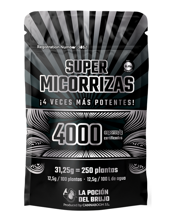 Cannaboom Mico + Trico for 250 plants - mycorrhiza 31.25g and trichoderma 75g