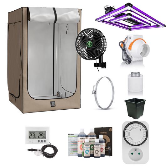 Grow Zelt Komplett Set 120x120x200cm + Lumatek Attis 200W