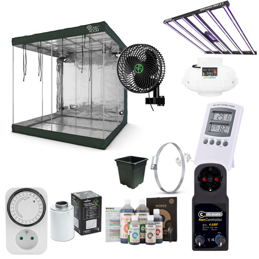 Growzelt Komplett Sett 200x200x200cm