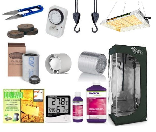 Growbox Set RoyalRoom® 50x50x120 Mars Hydro TS600