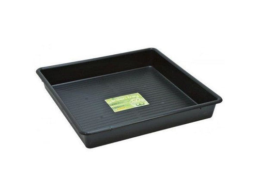Growing tray Garland black 120x120xh12cm