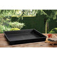Growing tray Garland black 120x120xh12cm