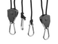 ROYALROOM® Ratchet Hangers/ hooks, Light Adjustable Hangers | support up to 68kg