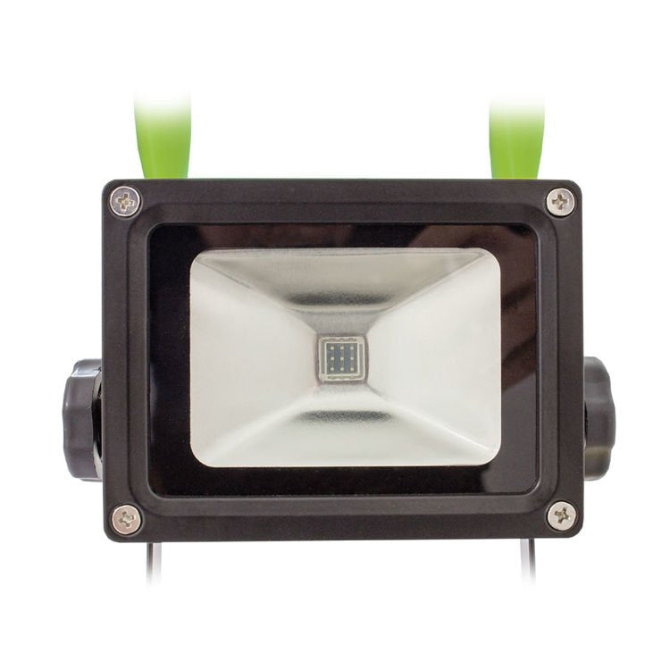 LED LUMII 10W LAMP - green light for observing plants at night