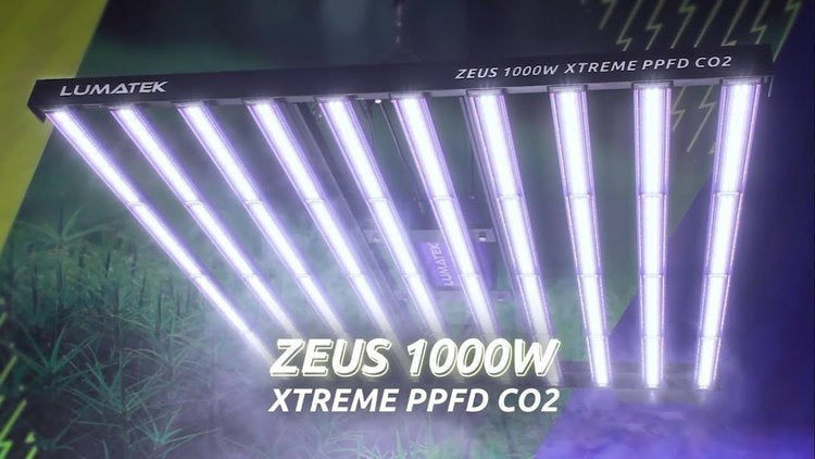 LUMATEK ZEUS LED 1000W Xtreme PPFD CO2 - NEW MODEL