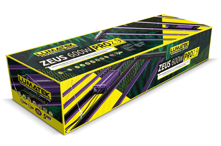 Lumatek Zeus Pro 2.9 600W LED FULL SPECTRUM LAMP LUMLED010
