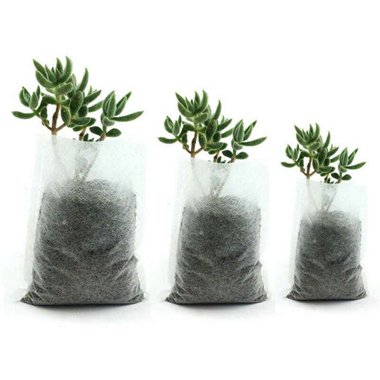 White Grow Bag 7,5 x 16 cm 50 pcs 0,7L