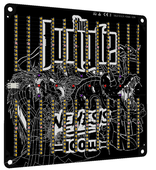 OUTLET Grow The Jungle The Jackson NEMESIS 100W LED Grow Lamp Dimmable LM282B + PRO + Osram + 660nm + 405nm OUTLET