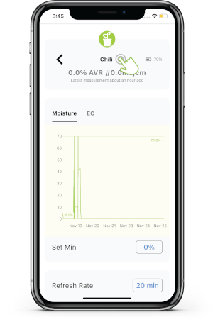 iBebot SoilQuality - Soil Moisture & Conductivity (EC) wireless sensor | data logger