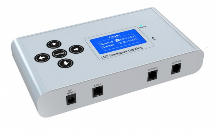 LED Lamp Controller up to 100 lamps - RJ14 / RJ12 - TIMER / TEMP. & HUMIDITY CONTROL