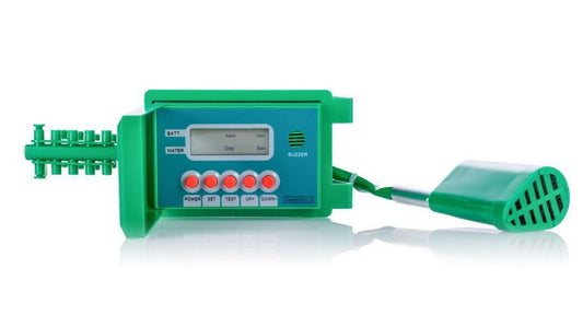 Irrigation system with pump and timer for up to 10 Wassertech plants